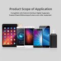 Micro USB To Type C Android Phone Adapters OTG Converter USB C Male To Micro Female Connectors for IPhone Tablet Xiaomi Huawei. 