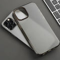 Translucent Clear Phone Case For iPhone 17 Air 16 Pro Max 15 14 16 Plus 13 12 Mini 11 Matte Black Soft TPU Shockproof Back Cover. 