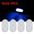 1/2/4Pcs LED Touch Light Mini Car Interior Lighting USB Rechargeable Auto Roof Ceiling Reading Lamps Atmosphere Decoration Lamp. 