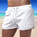 New Hot Summer Swim Trunks Sport Gym Running Shorts Male Beachwear Luxury Beach Shorts Quick Dry Mens Siwmwear Board Briefs. 