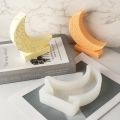 1pcs Star Moon Lantern Candle Mold Mandala Crescent Moon Candle Silicone Mold DIY Handmade Plaster Scented Candle Decor Epoxy Re. 