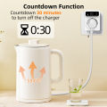 Tuya Wifi Outlet Plug Digital Thermostat Socket Temperature Control Timer Switch Accuracy Cooling/Heating Regulator Thermometer. 