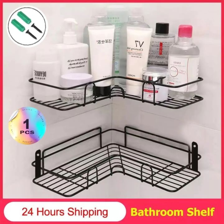 Bathroom%20Kitchen%20Punch%20Corner%20Frame%20Shower%20Shelf%20Wrought%20Iron%20Shampoo%20Storage%20Rack%20-%20Image%204