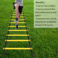 Agility Ladder Removable For Speed Training and Sports Flexibility Portable Agility Football Training Energy Ladder Equipment.