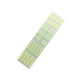 18Pcs/set Car Luminous Door Window Lift Button Stickers Car Windows Control Panel Decals Car Interior Sticker Auto Accessories. 