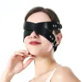 Adult Sexy Eye Mask SM Adult Supplies Couple Flirting Mask Leather Sexy Eye Mask. 
