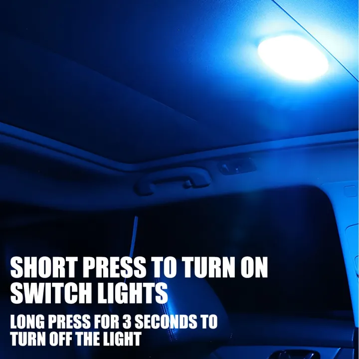 1PCS%20LED%20Touch%20Light%20Mini%20Wireless%20RGB%20Atmosphere%20Light%20USB%20Charging%20Auto%20Roof%20Ceiling%20Reading%20Lamp%20Car%20Interior%20Lighting%205V%20-%20Image%206