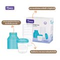 Momeasy Breast Milk Storage Cups, Set of 6 Pieces, Capacity 180 Ml/6 Oz, Breast Milk Storage Container, Bpa Free, Model 45212. 