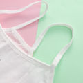 Summer Cotton Mesh Girls Camisole Small Vest Developmental Students Children Children Girls Big Girls Underwear Bra Girls Bra. 