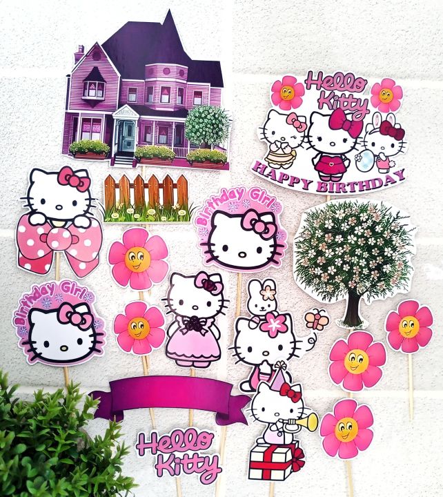 Hello%20Kitty%20Theme%20Printable%20Picture%20Cake%20Topper%20Pack%20for%20To%20Decorate%20the%20Cake%20-%20Image%208