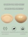 Self-Adhesive Bra Pads (2-Pack) – Thickened, Invisible, for Swimwear & Push-Up Bras. 
