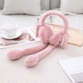 Winter women's earmuffs cute moving air bag rabbit ears.