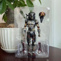 Predator Fugitive Figure Aliens vs Predator Thermal Vision Fugitive Predator Action Figure Model Toys Doll Birthday Gifts.