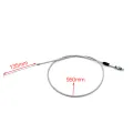ZSDTRP 7/8" Aluminum Throttle Grip Twist Quick Action Gas Throttle Settle With Cable For Dirt Pit Bike 50cc 110cc 125cc. 