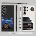 Japan JDM Sports Cars Case for Samsung Galaxy S25 S24 Ultra S21 Plus S22 S23 Ultra 5G S20 FE Note 20 10 S10 Plus Silicon Cover.