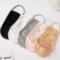 Women Invisible No Show Socks Cotton Anti-Slip Heel Summer Thin Cushioned Toe Socks for High Heels Flats Breathable Boat Socks.