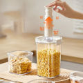 Vacuum Sealed Tank Coffee Beans Vacuum Jar Kitchen Cereals Storage Box Airtight Container Moisture-Proof Sealed Canister for Tea. 