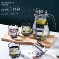 5 Pcs Glass Water Jug &  glass Set. 