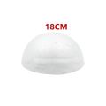 Blank Half Round Polystyrene Foam Ball For DIY Wedding Party Christmas Decor White Decorative Flower Ball 15cm/18cm/20cm/25cm.
