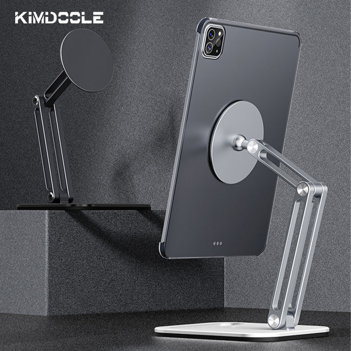 Kimdoole%20Metal%20Magnetic%20Tablet%20Stand%20Holder%20Pad%20Folddable%20Support%20for%20iPad%20Air%20Pro%2012%20Mini%20%20%20Accessories%20-%20Image%206