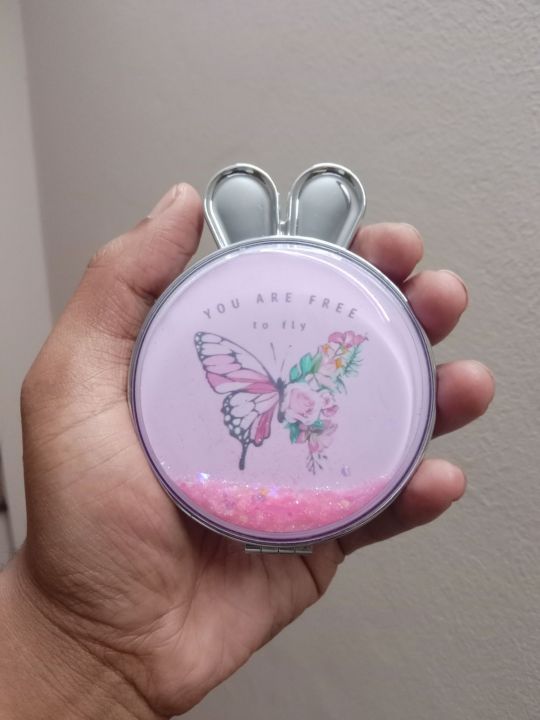 Portable%20Glass%20girl%20Makeup%20Mirror%20Mini%20Folding%20Pocket%20Mirror%20Rabbit%20shape%20-%20Image%205