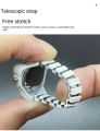 Kawaii Sanrio Hello Kitty Watch Ring Cute Kt Cat Bow Rhinestone Clock Ring Watches Girls Jewelry Kids Toys Gifts. 