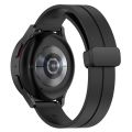 22mm 20mm Magnetic Silicone Strap For Samsung Galaxy Watch 7 4 5 6 Classic S3 Active Band For Amazfit Bip Huawei GT 3 4 Bracelet. 