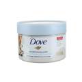 Dove Exfoliating Body Scrub | Crushed Macadamia and Rice Milk. 