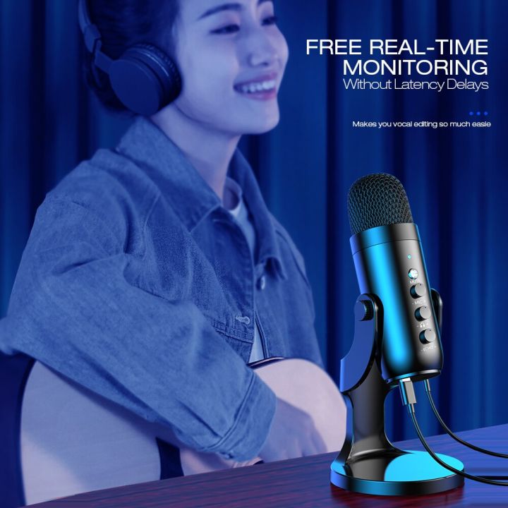 Haomuren%20USB%20Microphone%20for%20PC%20Mac%20Gaming%20Recording%20Streaming%20Podcast,Computer%20Condenser%20Mic%20with%20Phone%20Adapter%20Headphone%20Output%20-%20Image%204