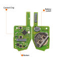 5PCS Xhorse XSMQB1EN XSDM04EN MQB Universal Smarty Remote Key English Version work with VVDI2 VVDI Key Programmer. 
