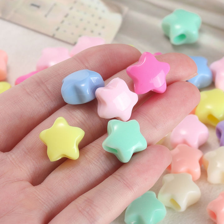 30pcs%20Acrylic%20Mixed%20Color%20Large%20Hole%20Beads%20Heart%20Star%20Shaped%20Spacer%20Beads%20for%20DIY%20Necklace%20Bracelet%20Jewelry%20Making%20Finding%20-%20Image%205