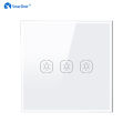 SmarDeer Tuya Smart Switch, 1/2/3Gang Wifi Touch Switches, Works with Alexa and  Assistant, WiFi Wall Switch. 