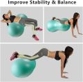 Peanut Ball Anti Burst Ball for Exercise, Labor, Birthing, Dog Training, Kids, Home & Gym Fitness, Physio Roll, Yoga Balance. 