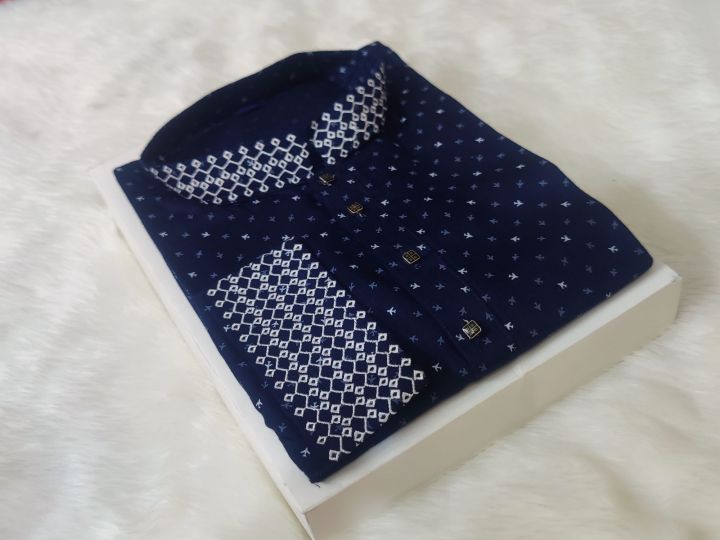 Glassy%20sunshine%20chinese%20printed%20high%20quality%20febric%20semi%20long%20fashionable%20semilong%20panjabi%20-%20Image%204