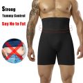Men Slimming Brief High Waist Breathable 3D Pouch Underwear Tummy Control Boxer Belly Flat Shapewear Pant Compression Shorts.