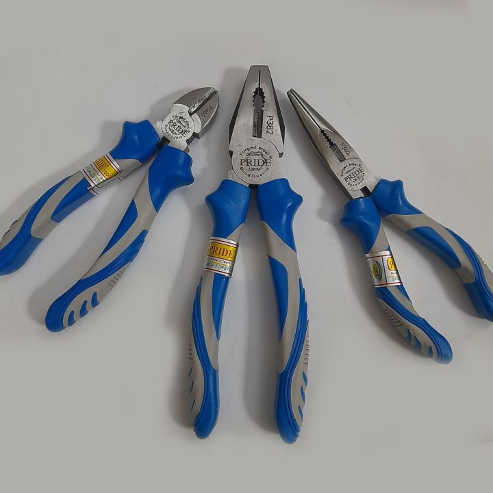 Pride 3 Pieces Combination Plier Sets 6"