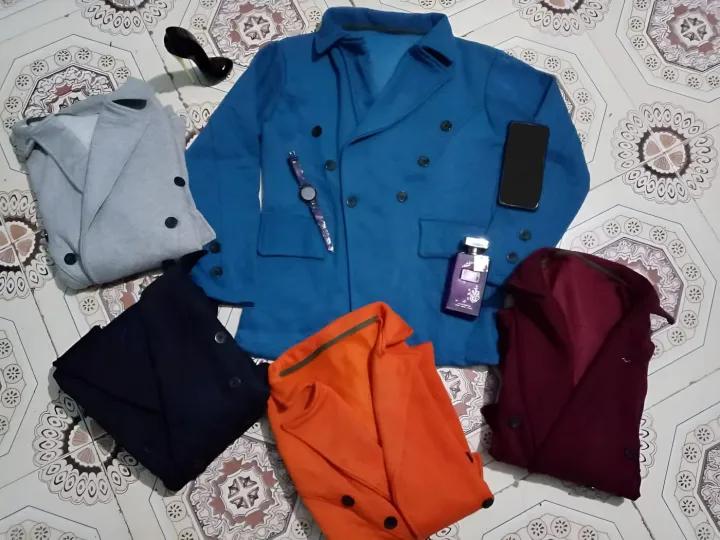 Womens%20casual%20Blazer%20,%20double%20button%20top%20coat%20%20double%20fleece%20%20in%205%20beautiful%20colours%20-%20Image%205