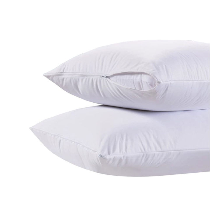 1pc%20Smooth%20Pillow%20Protector%20Zippered%20Waterproof%20Pillow%20Cover%20Breathable%20Pillowcase%20Bedbug%20Proof%20&%20Anti%20Mites%20-%20Image%208