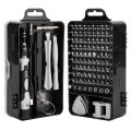 Precision Screwdriver 115 In 1 Set Magnetic Mini Screw Nuts Bits WEEKS Multifunction Household Repair Tools Kit.