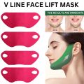 v shape face slimming mask face chin lifting and slimming patches face skin wrinkles removing sheets v shape neck double chin reducer moisturizing mask anti aging double chin v shape face mask for skincare face lifting belt v line skin tightening mask. 