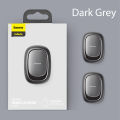 Baseus Auto Fastener Clip Vehicle Hooks For Bag USB Cable Storage Organizer Key Hanger Accessories 2PCS Metal Car Hooks. 