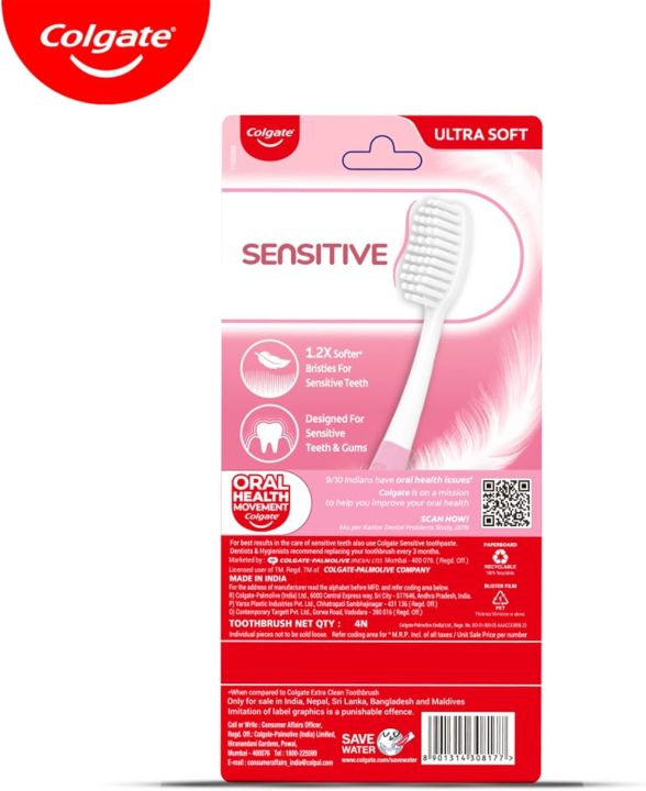 COLGATE%20SENSITIVE%20TOOTH%20BRUSH%20PACK%20OF%204%20-%20Image%202