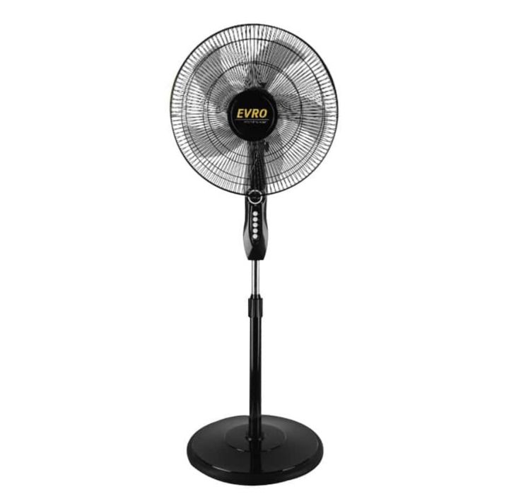 SAIKON%20SKFS1566%20Stand%20Fan%205%20Blade%20Black%20Body%20With%20Timmer%2001%20year%20Company%20Warranty%20-%20Image%202