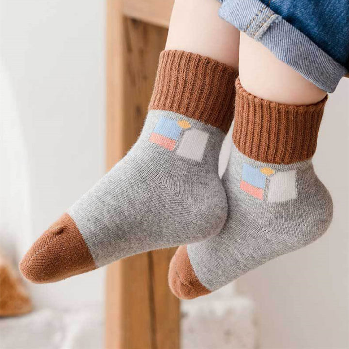 5Pairs/Lot%20Cute%20Stripe%20Cartoon%20Kids%20Socks%20Knit%20Warm%20Girls%20Boys%20Children%20Sock%20Baby%20Flower%20Floral%20Short%20Socken%20For%201-9Years%20-%20Image%206