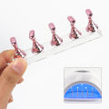 Nail Holder False Nail Tip 5pcsPractice Stand Crystal Base Magnetic Holder Nail Art Display For Art Salon DIY & Practice Tools. 
