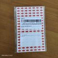 1000pcs 12x9mm Red Arrow Paper Label Sticker for Direction Indication or Product Processing Plant Procedures Defect Mark. 