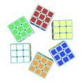Cubelab 1cm Mini Magic Cube Tiny 3x3 Professional 1 CM Speed Cube Magic Cube Puzzle Blue Pink Black Toys For Children Kids Gift. 