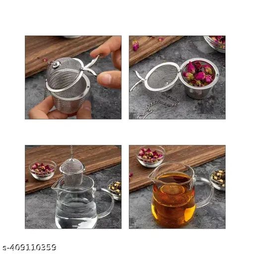 Stainless Steel mini Small Net Mesh tea bag Daraz.pk