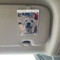 1pc Photo Car Visor Clip, Photo Car Decoration, Polaroid Photo for Car, Couples Gift, Valentine's Day gift, Wallet Photo Holder.