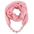 Women Cotton Linen Necklace Pendant Scarf Ethnic Style Soft Necklace Scarf Fashion designer scarf Ethnic Jewelry Necklace Scarf. 
